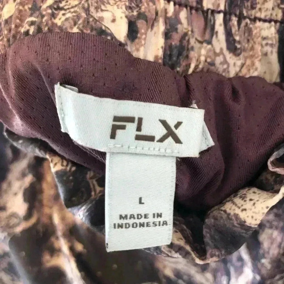 FLX Women’s Marble Swirl Athletic Shorts with Liner - Picture 5 of 8